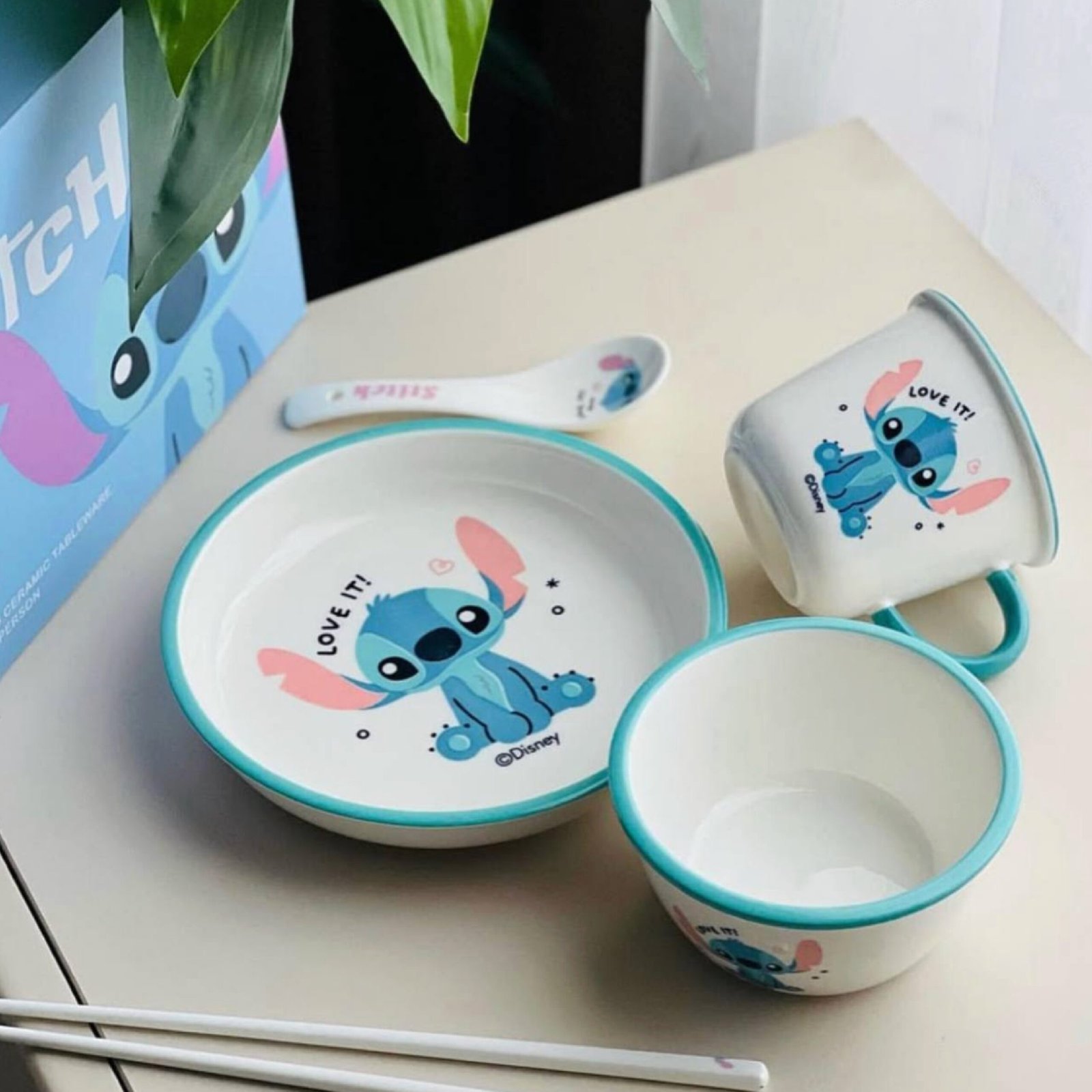 طقم بورسلين استيتش طقم بورسلين استيتش