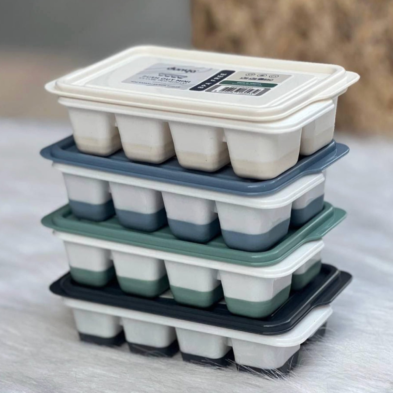 قالب ثلج ميني سيلكون قالب ثلج ميني سيلكون